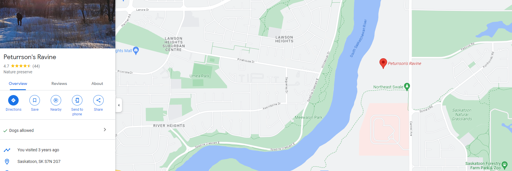 Peturrson's Ravine
